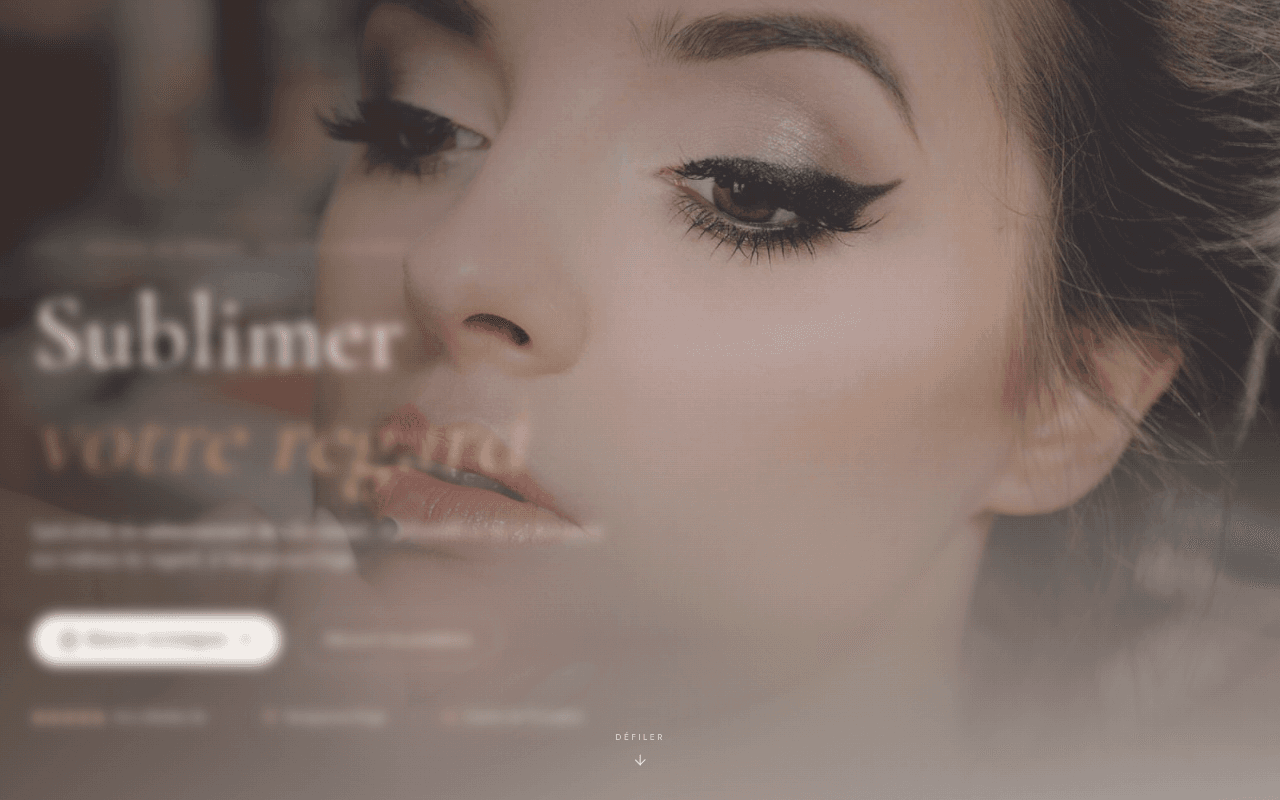 Site internet réalisé pour Alma Beauty, institut de beauté à Savigny-sur-Orge