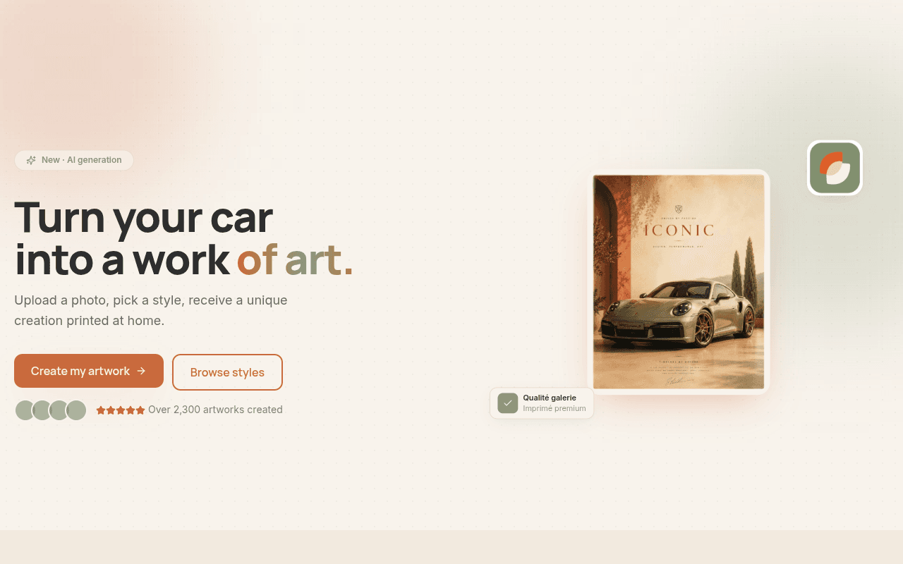Site internet réalisé pour Carvio, automobile à Île-de-France